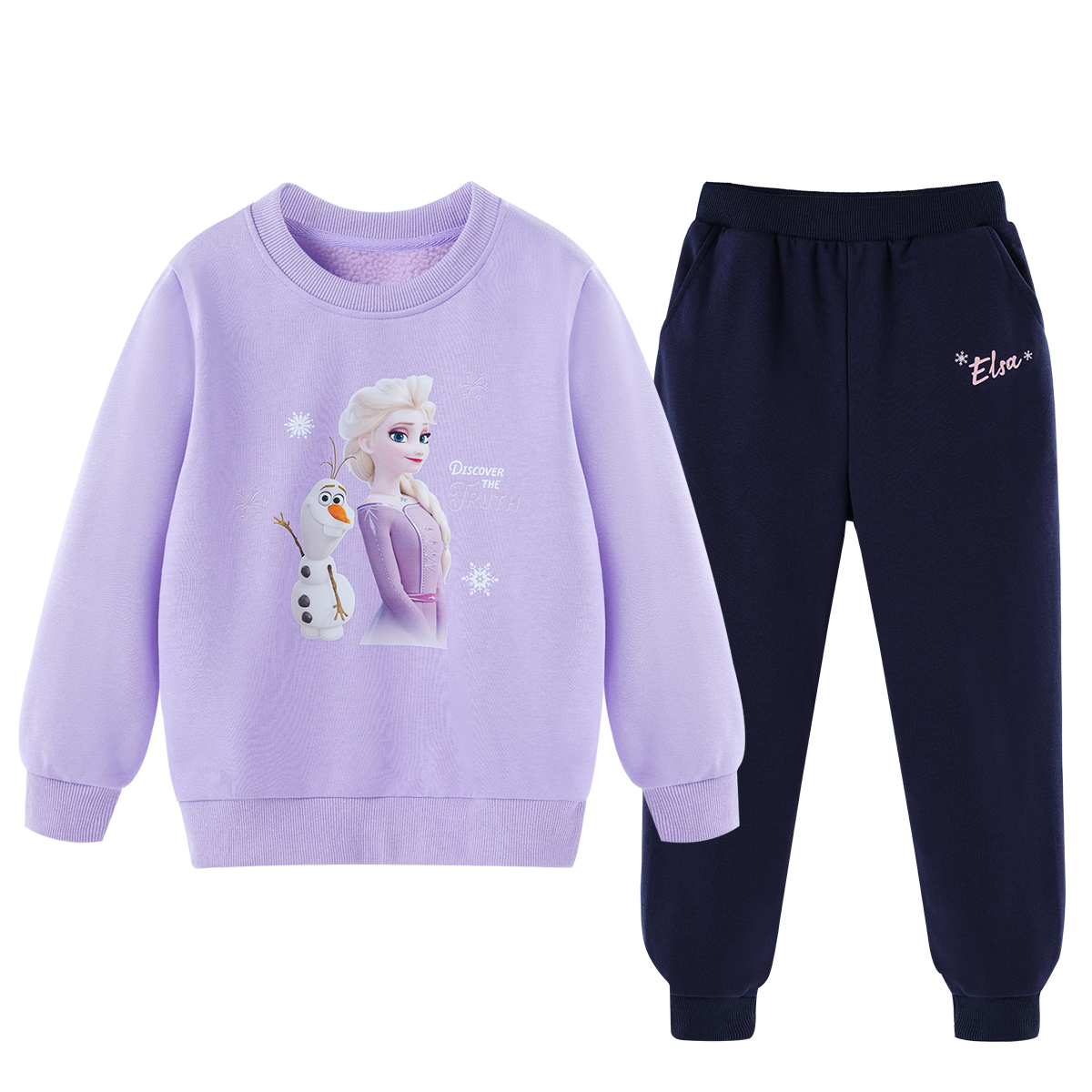 

Disney Повседневная спортивная одежда Purple для детей 3-7 лет