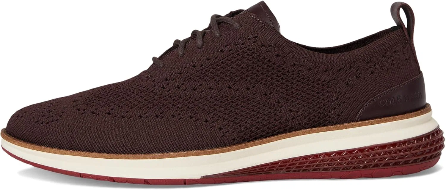 Мужские оксфорды Cole Haan OG Energyweave Stitchlite Wing, Chocolate Raisin Claret — фото 4