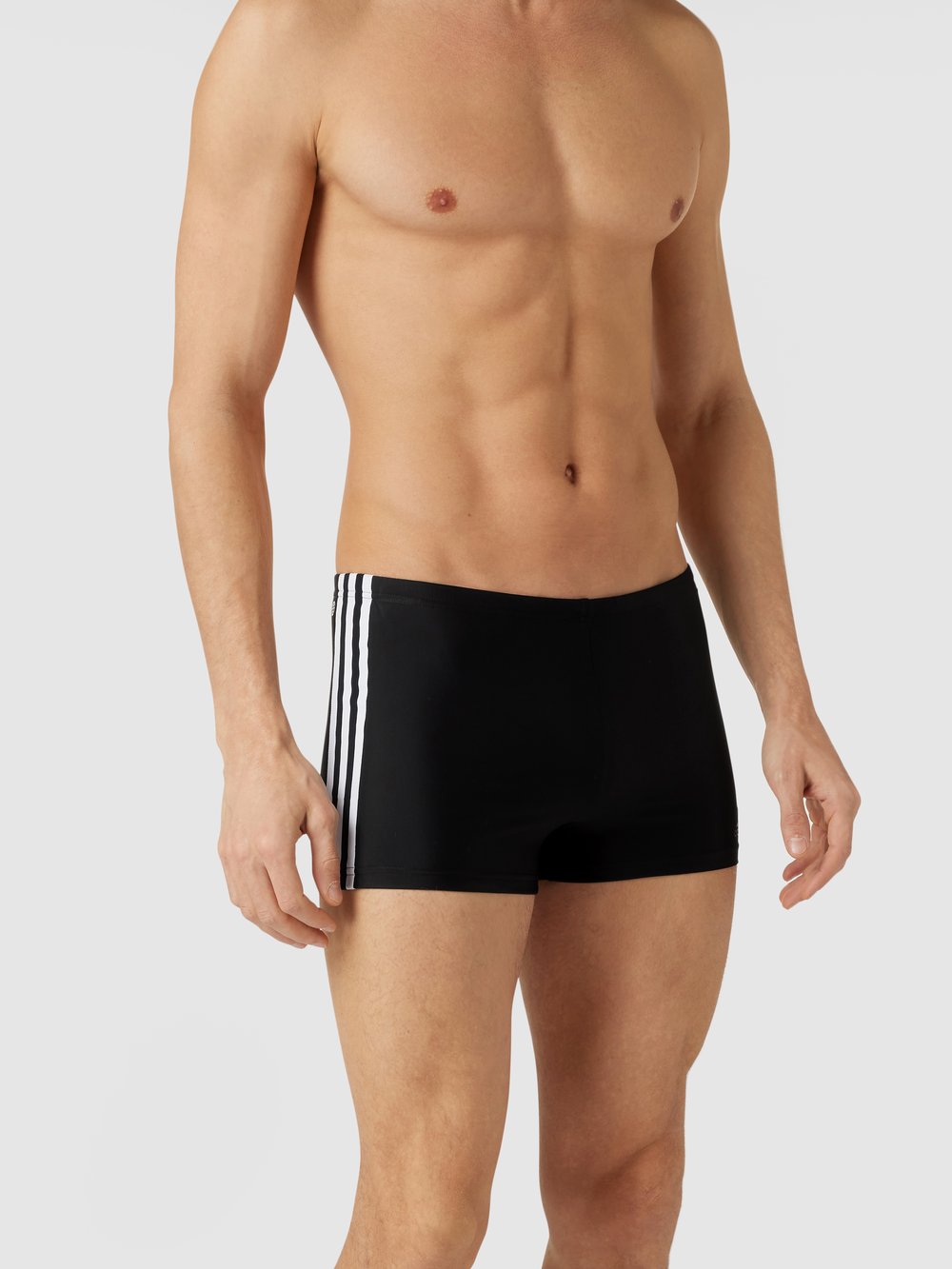 

Плавки с полосками-лейблами ADIDAS SPORTSWEAR, черный