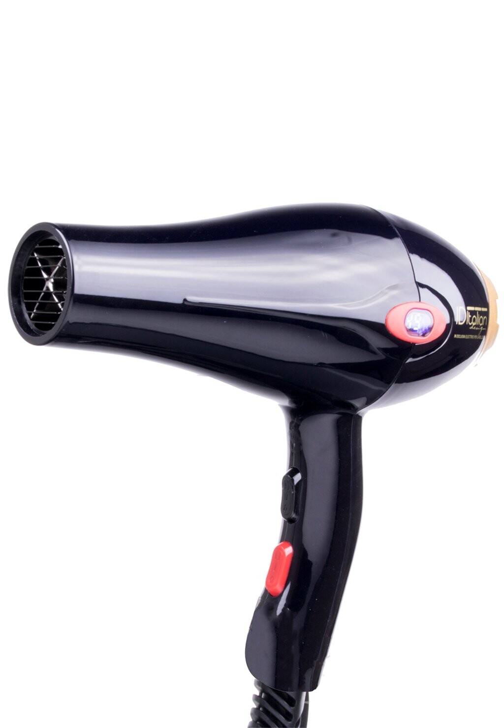 

Стайлинг ELECTRICAL ITEMS HAIR DRYER 2000 DISPLAY LCD ITALIAN DESIGN, цвет black