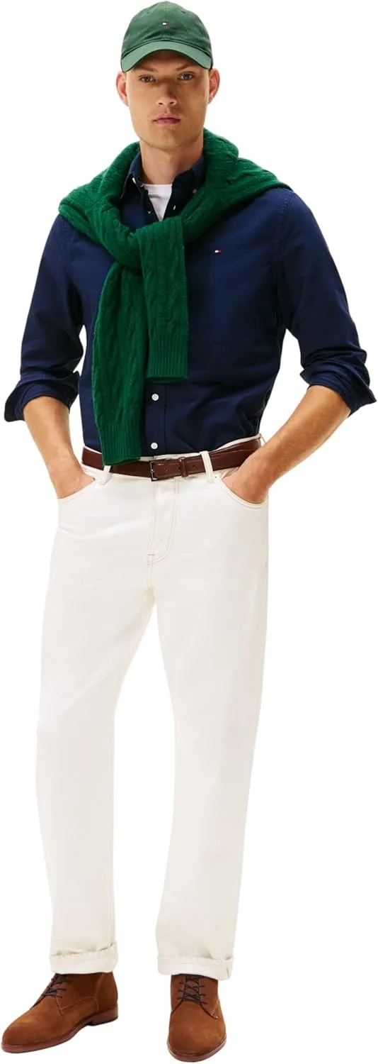 Мужские ботильоны Tommy Hilfiger Hilfiger Fm0fm05726, маленькие ботинки, коричневый — фото 3
