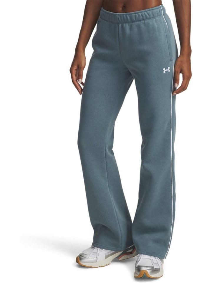 

Спортивные брюки Rival Piped Fleece Pant синего цвета Under Armour