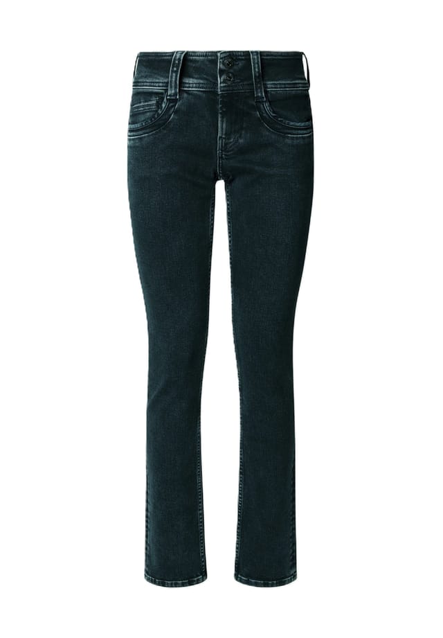 

«Знаковые» джинсы с пятью карманами Pepe Jeans, синий