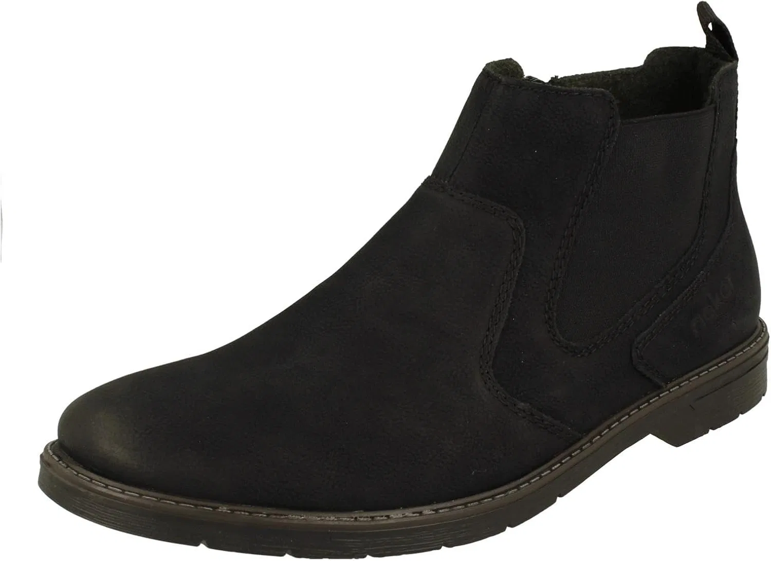 Мужские ботинки Rieker 13092Челси, Black