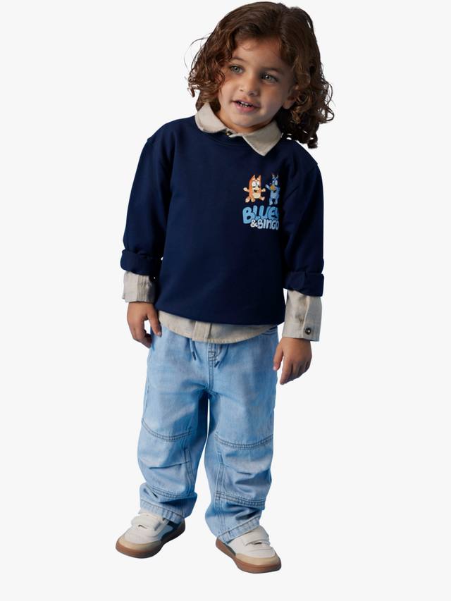 

Детский свитшот Bluey NAME IT, Navy Blazer