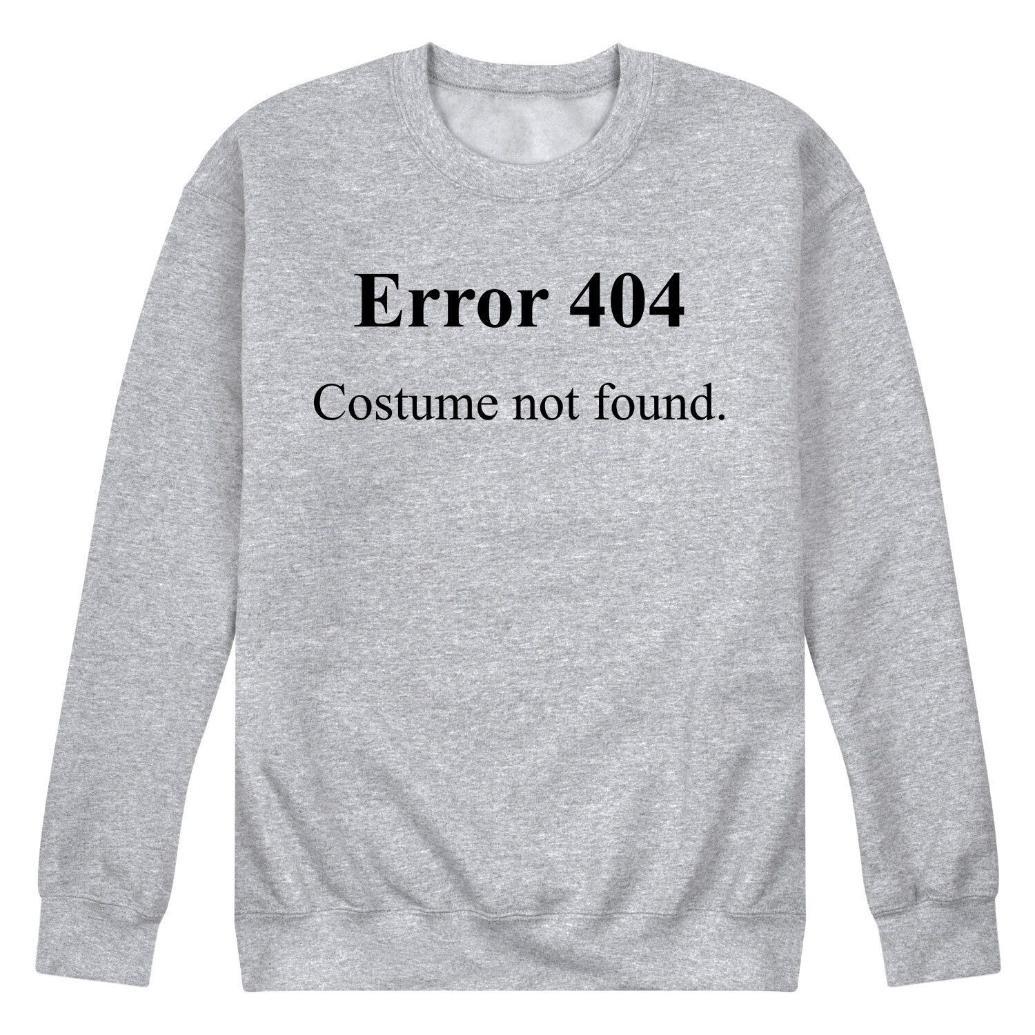 

Мужская толстовка без костюма Error 404 Licensed Character