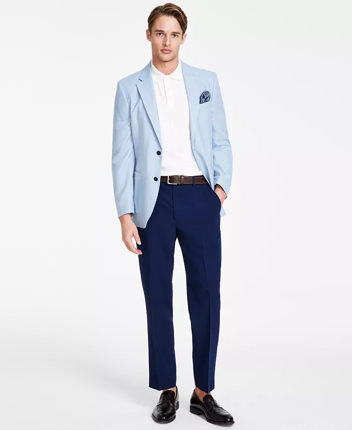 

Мужские эластичные классические брюки Modern-Fit для активного образа жизни Nautica, синий