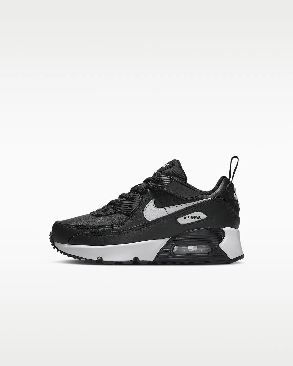 Детские кроссовки Nike Air Max 90 EasyOn, Black/Black/White