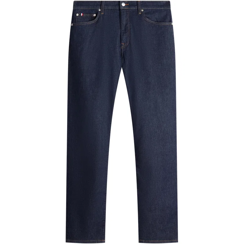 Джинсы мужские Denim Blue 1BK Moderate Straight Fit Tommy Hilfiger