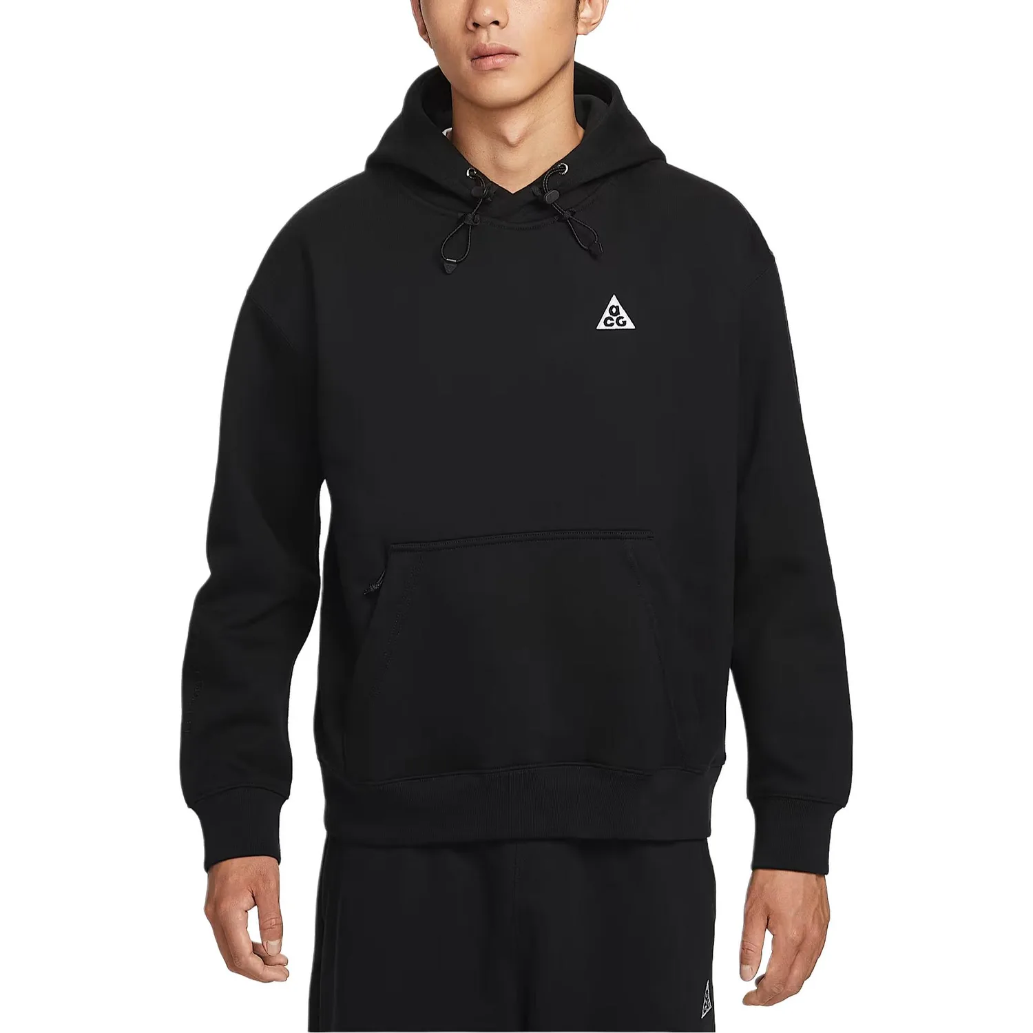 Худи из флиса Nike, Black/Coal Black/Mountain White