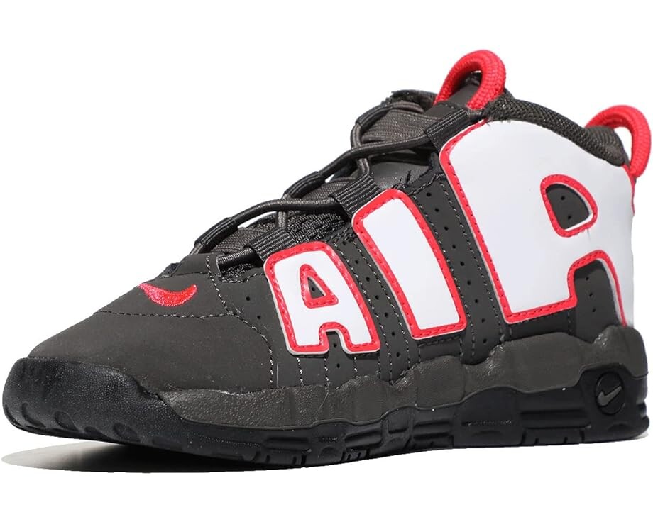 

Кроссовки Nike Air More Uptempo, цвет Medium Ash/White/Black/Siren Red