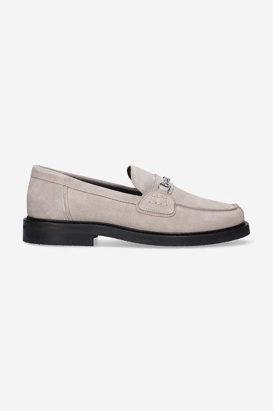 

Замшевые мокасины Loafer Filling Pieces, серый