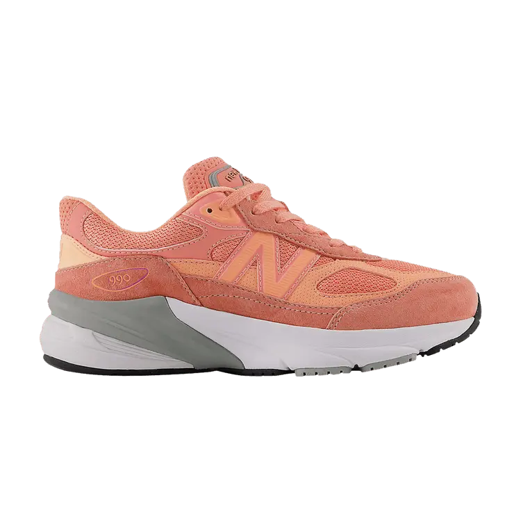 

Кроссовки New Balance 990v6 Big Kid 'Passion Fruit', розовый