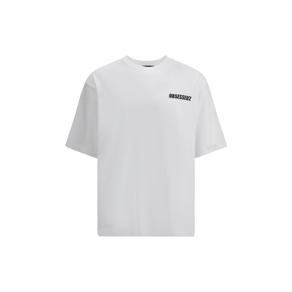 

Футболка из хлопка Dsquared2, белый