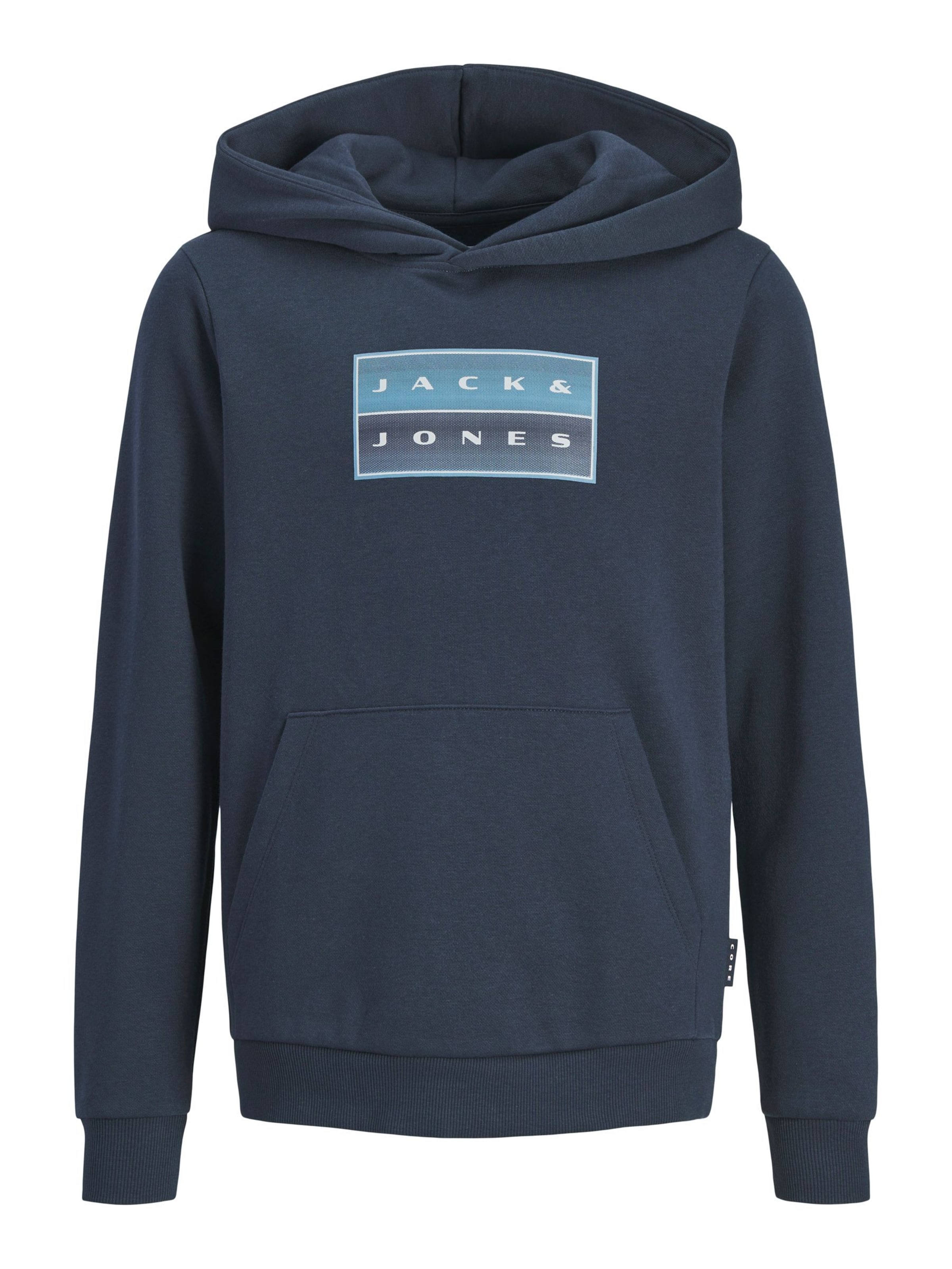

Jack & Jones Junior Толстовка 'JCOFusion' в цвете Night Blue, Cyan Blue