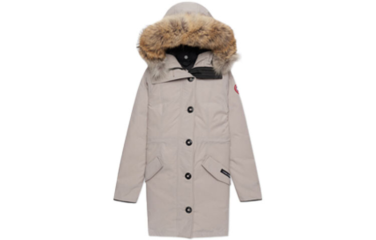 

Женский пуховик Canada Goose, цвет stone gray
