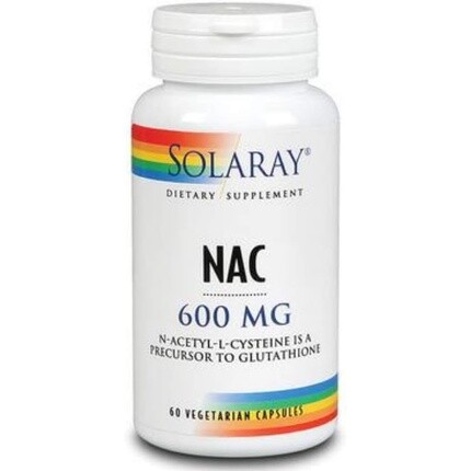 

Добавка Nac N-ацетил-L-цистеина 600 мг, Solaray