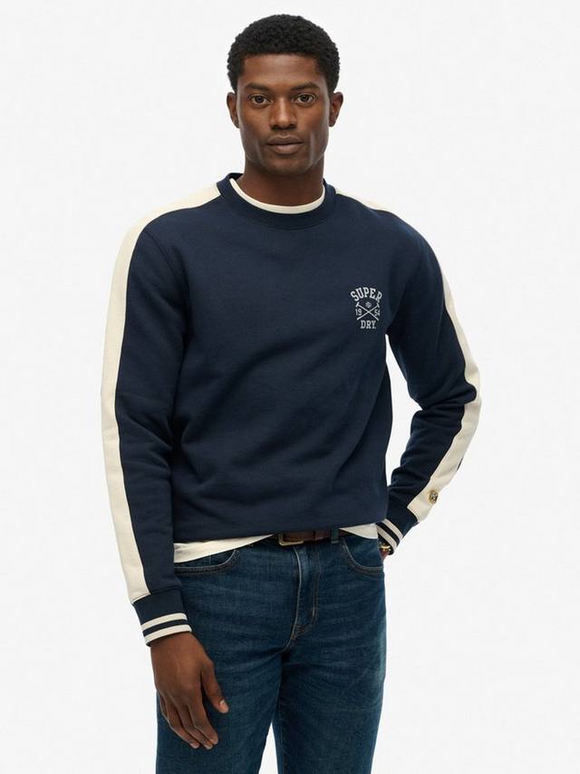 

Толстовка Athletic Club с круглым вырезом Superdry, Nautical Navy