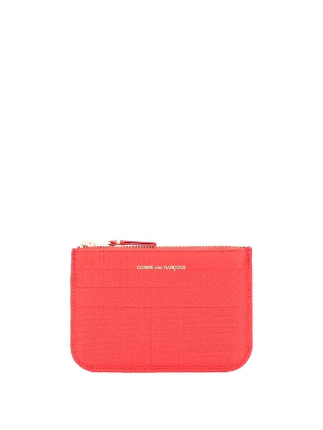 

Comme Des Garçons Wallet фактурный кошелек Intersection, красный