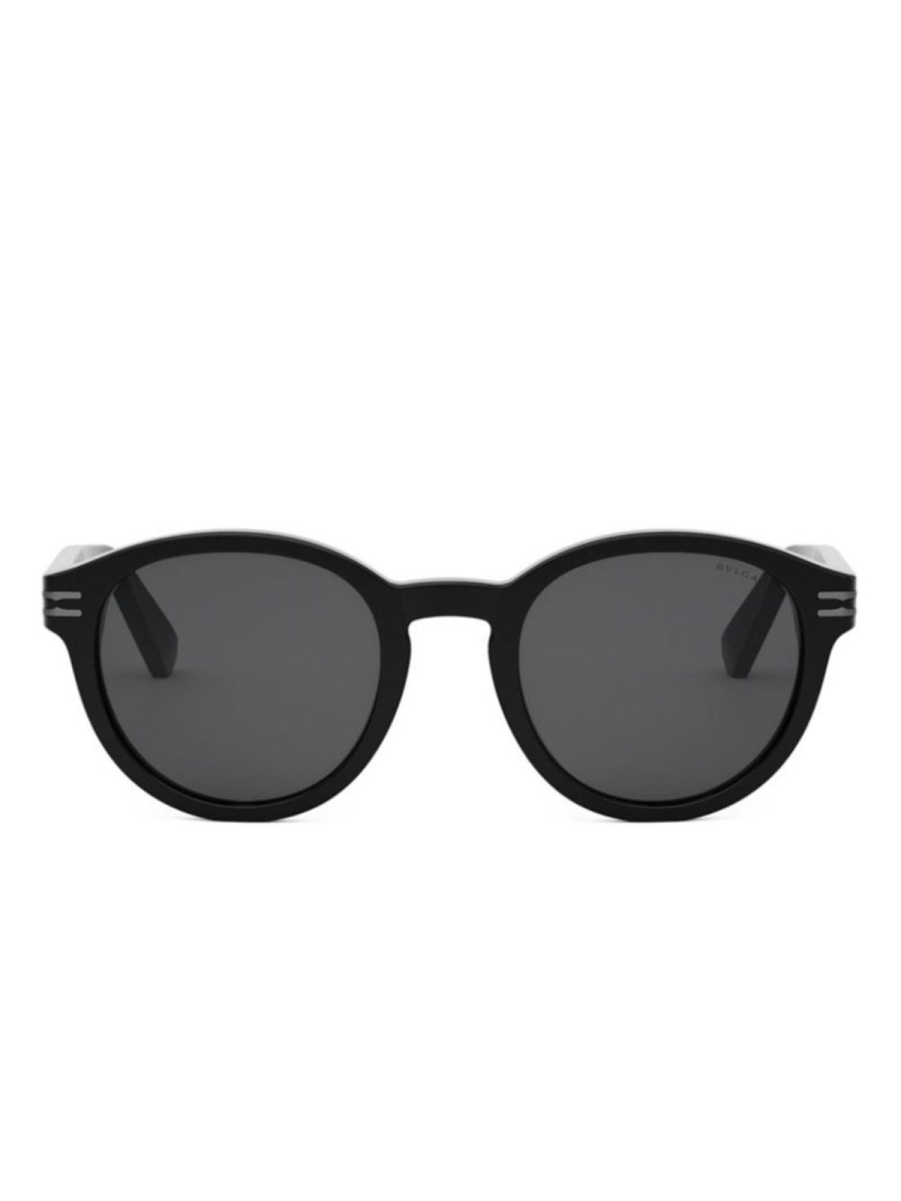 

Bvlgari солнцезащитные очки в оправе панто, черный