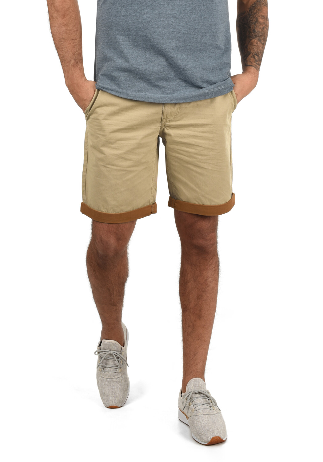 

Тканевые шорты BLEND Chino BHNeji, серый