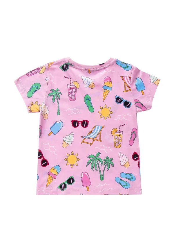 Футболка Villervalla 0143mra print t-shirt, летний день — фото 2