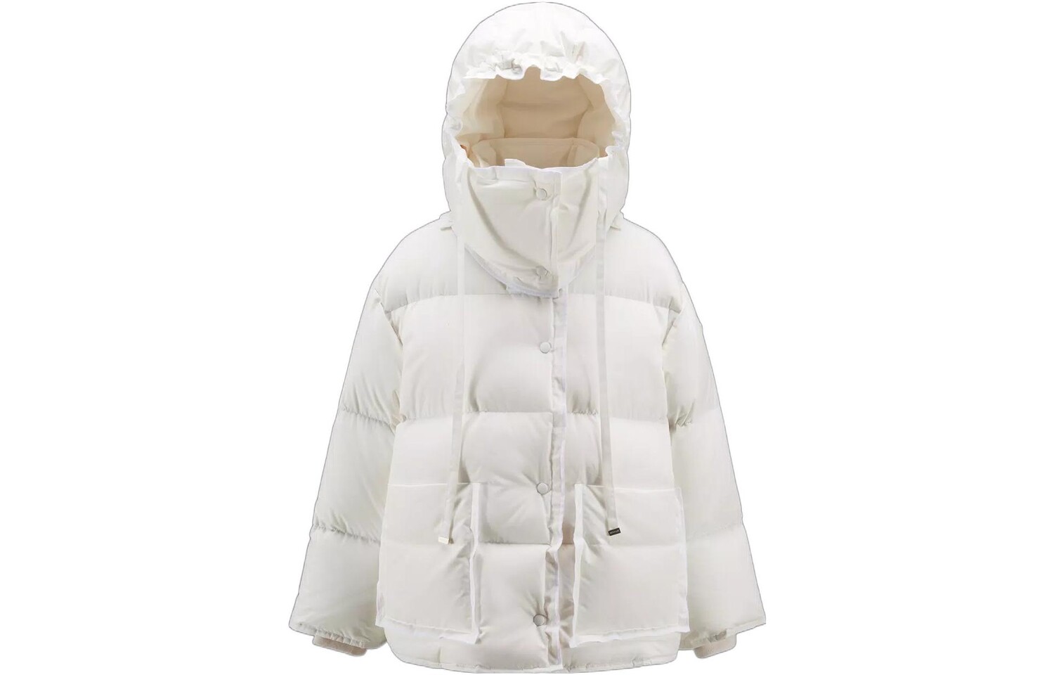 

1952 Пуховик женский белый Moncler