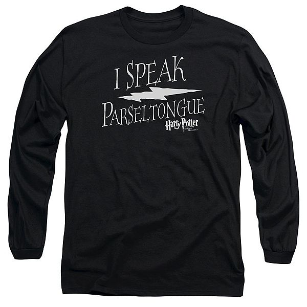 

Футболка с длинным рукавом Harry Potter I Speak Parseltongue Licensed Character