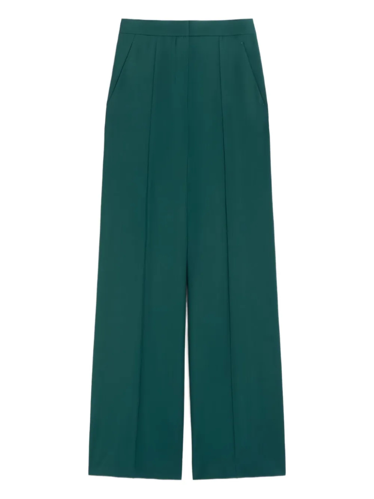 

Брюки Max Mara со складками, зеленый