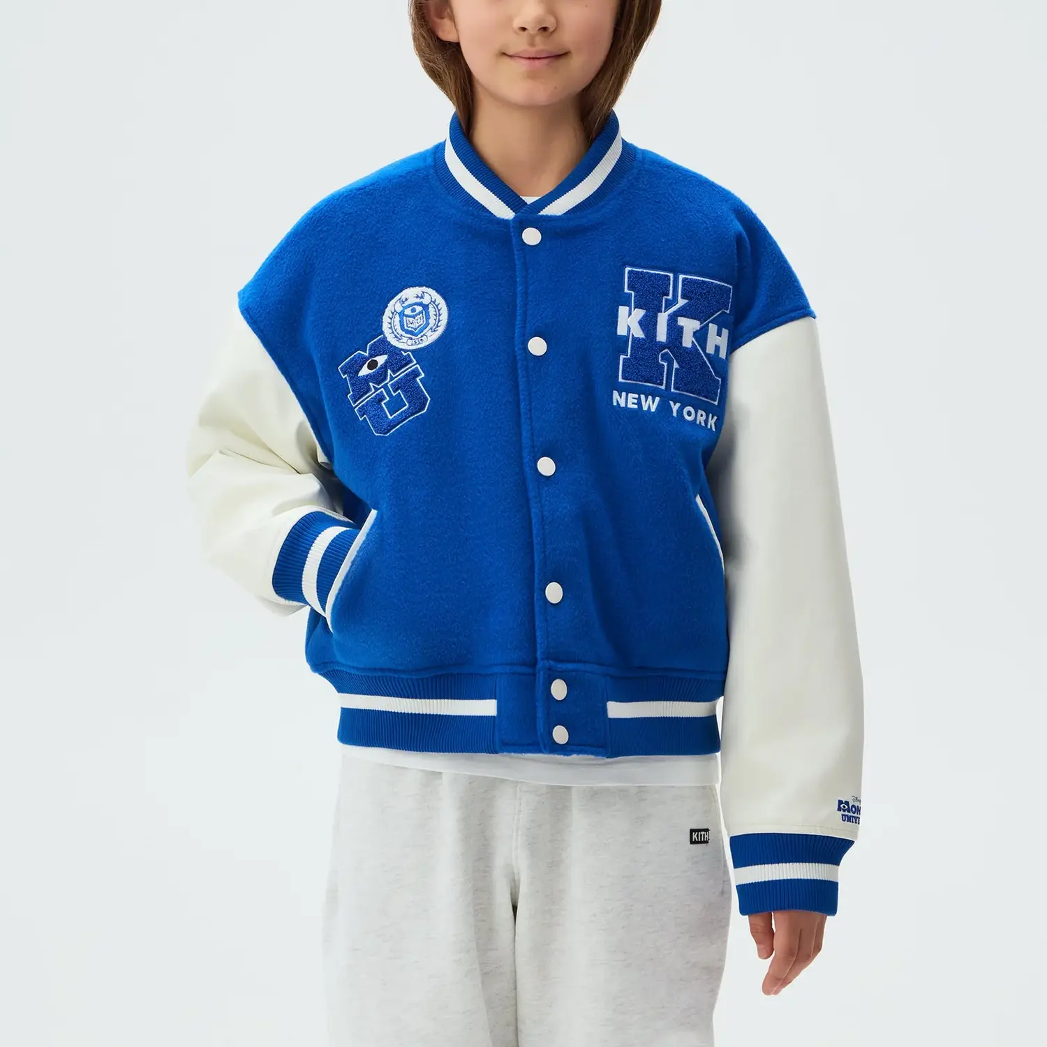 Disney x Pixar Бейсбольная Куртка Monsters Inc Varsity Детская KITH, greece — фото 4