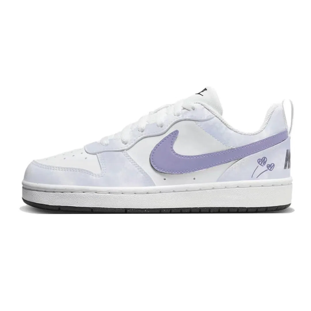 Кроссовки для скейтбординга Nike Court Borough Kids Purple