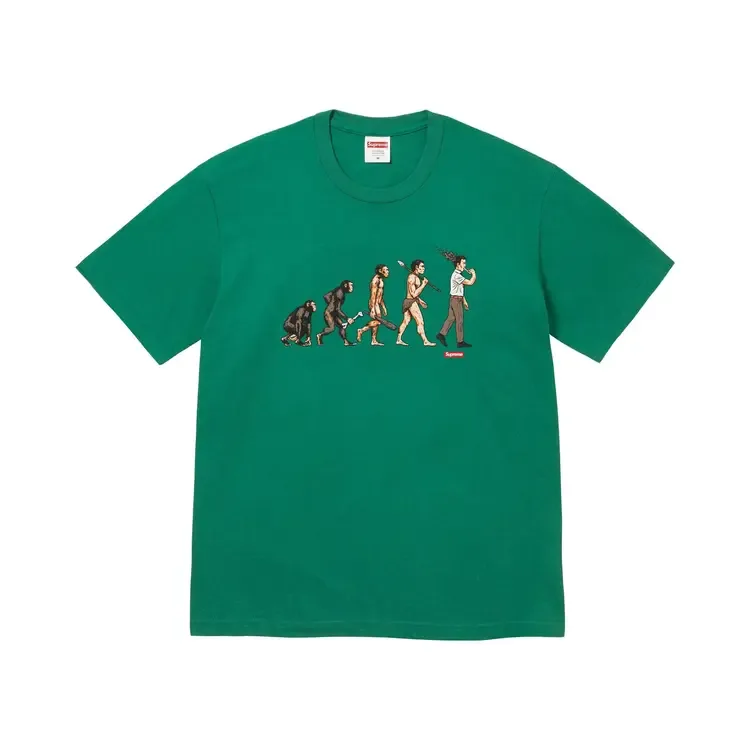 Футболка Supreme Evolution 'Light Pine', зеленый