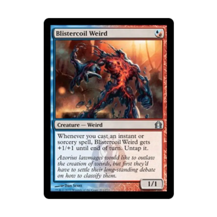 

CCG Блистеркойл Странный (U), MTG - Return to Ravnica