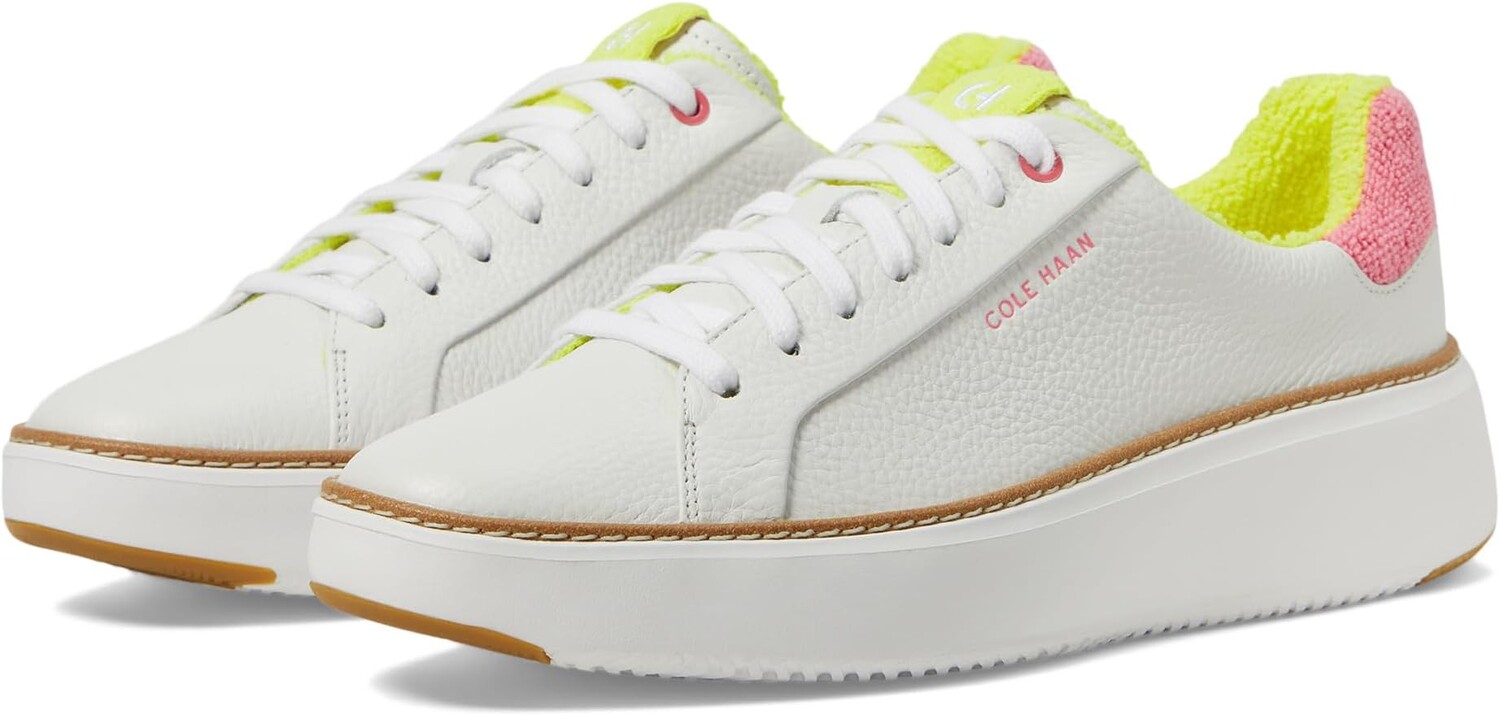 

Кроссовки Cole Haan Grandpro Topspin Sneaker, цвет White Tumbled Leather