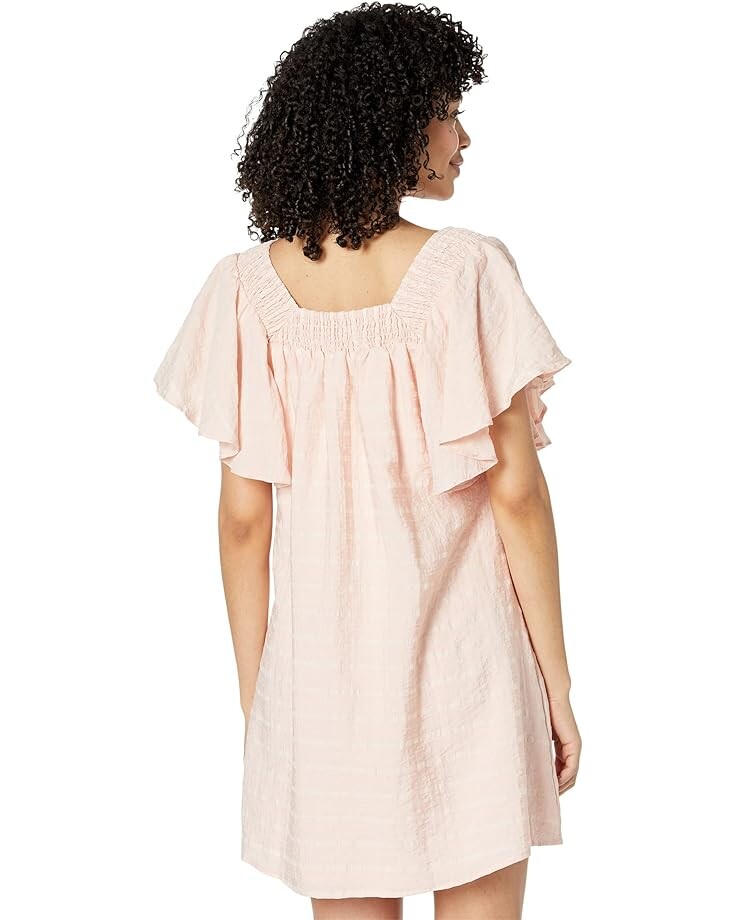 

Платье English Factory Mini Dress with Ruffle, цвет Light Pink