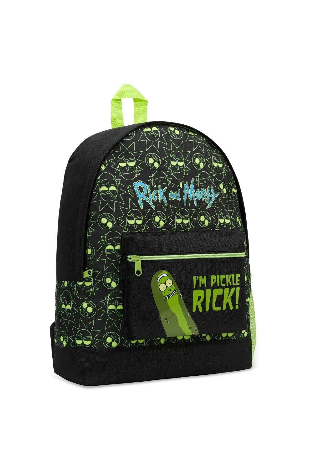 

Сумка Pickle Rick School Рюкзак Rick & Morty, мультиколор