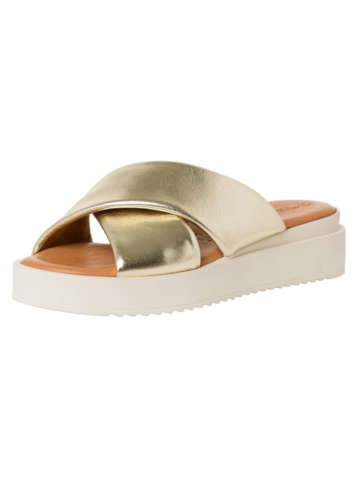 Мюли Tamaris Pantolette, цвет light gold met