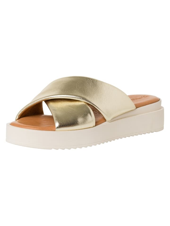 

Мюли Tamaris Pantolette, цвет light gold met