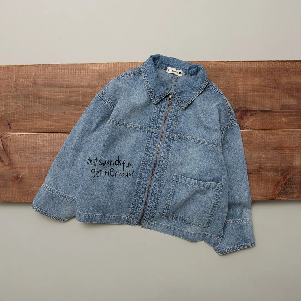 Светлая джинсовая куртка Branshes, blue