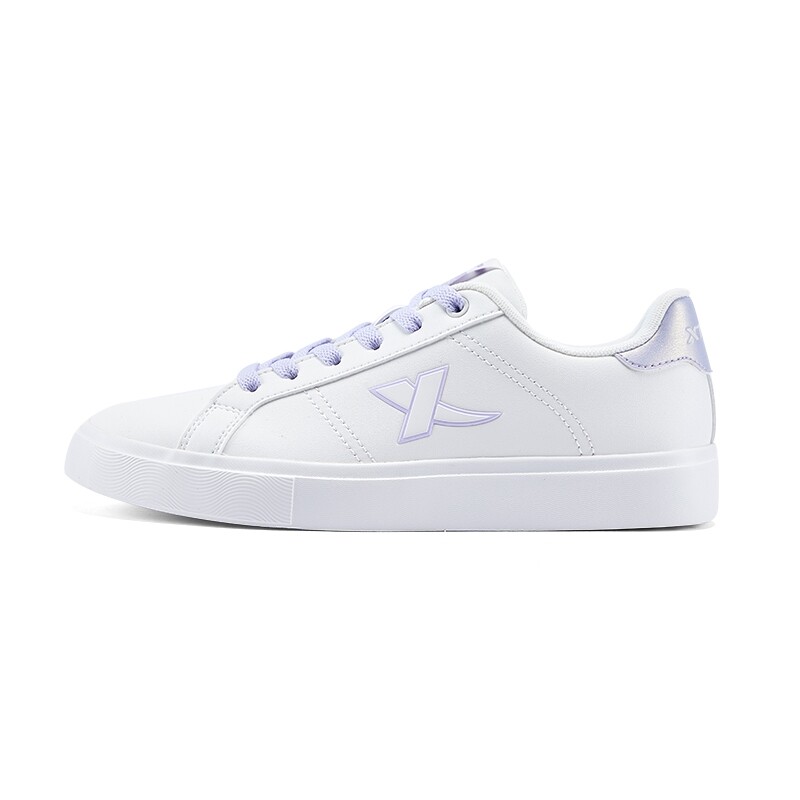 

Кроссовки XTEP Skateboarding Shoes Women's Low-top Sail White/snow Blue, белый/голубой