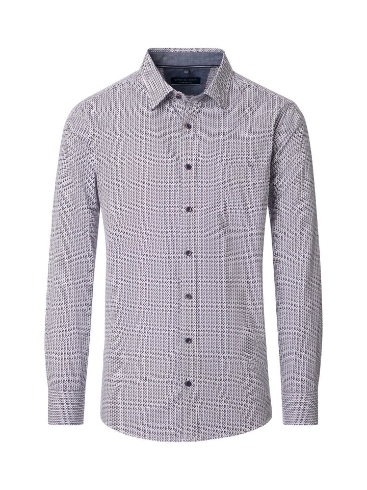 

Повседневная рубашка светло-красного цвета CASAMODA