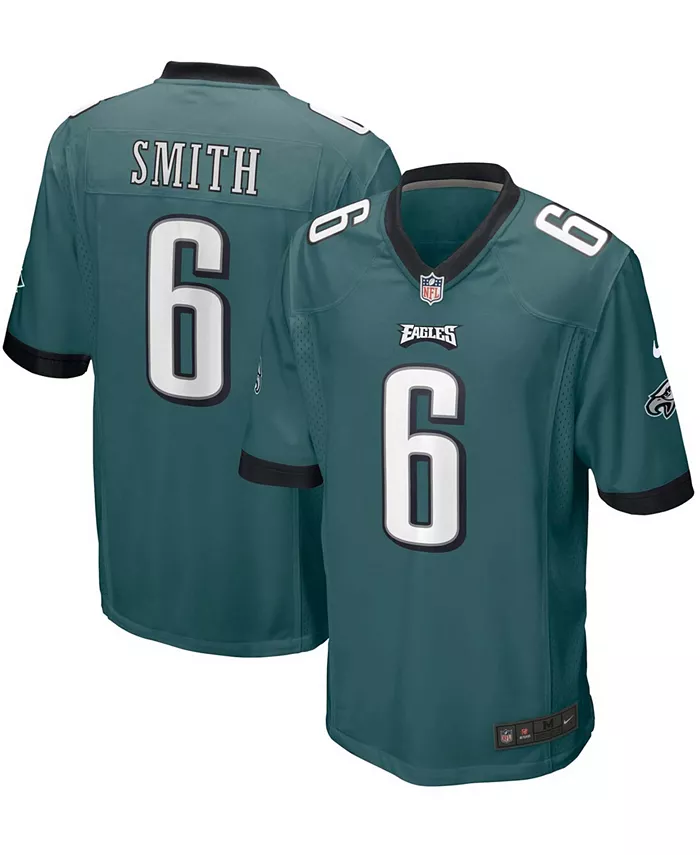 

Мужская игровая футболка DeVonta Smith в цвете Midnight Green, посвященная выбору Philadelphia Eagles в первом раунде драфта NFL Nike