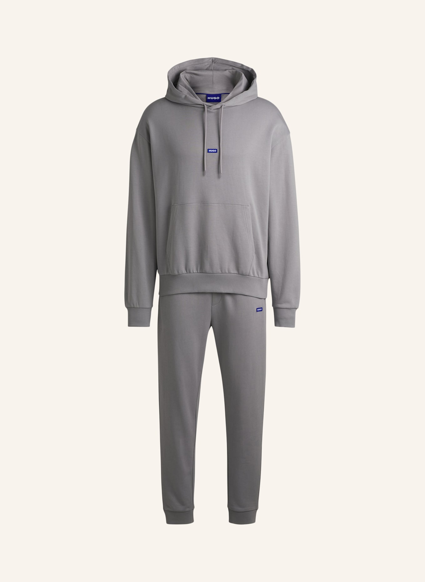 

Толстовка tracksuit_nalonsonap regular fit Hugo, серый