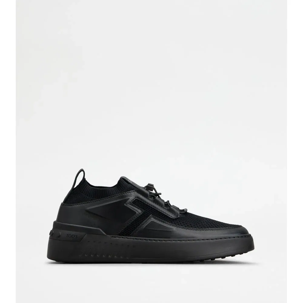 No_Code X in Leather and Technical Fabric TOD's, черный