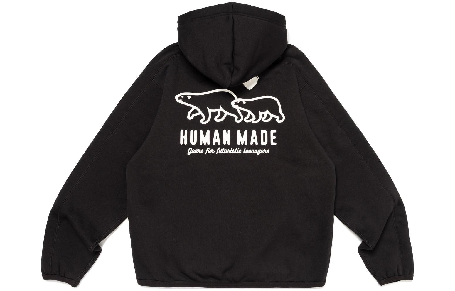 

SS24 Свитшот Unisex HUMAN MADE, черный