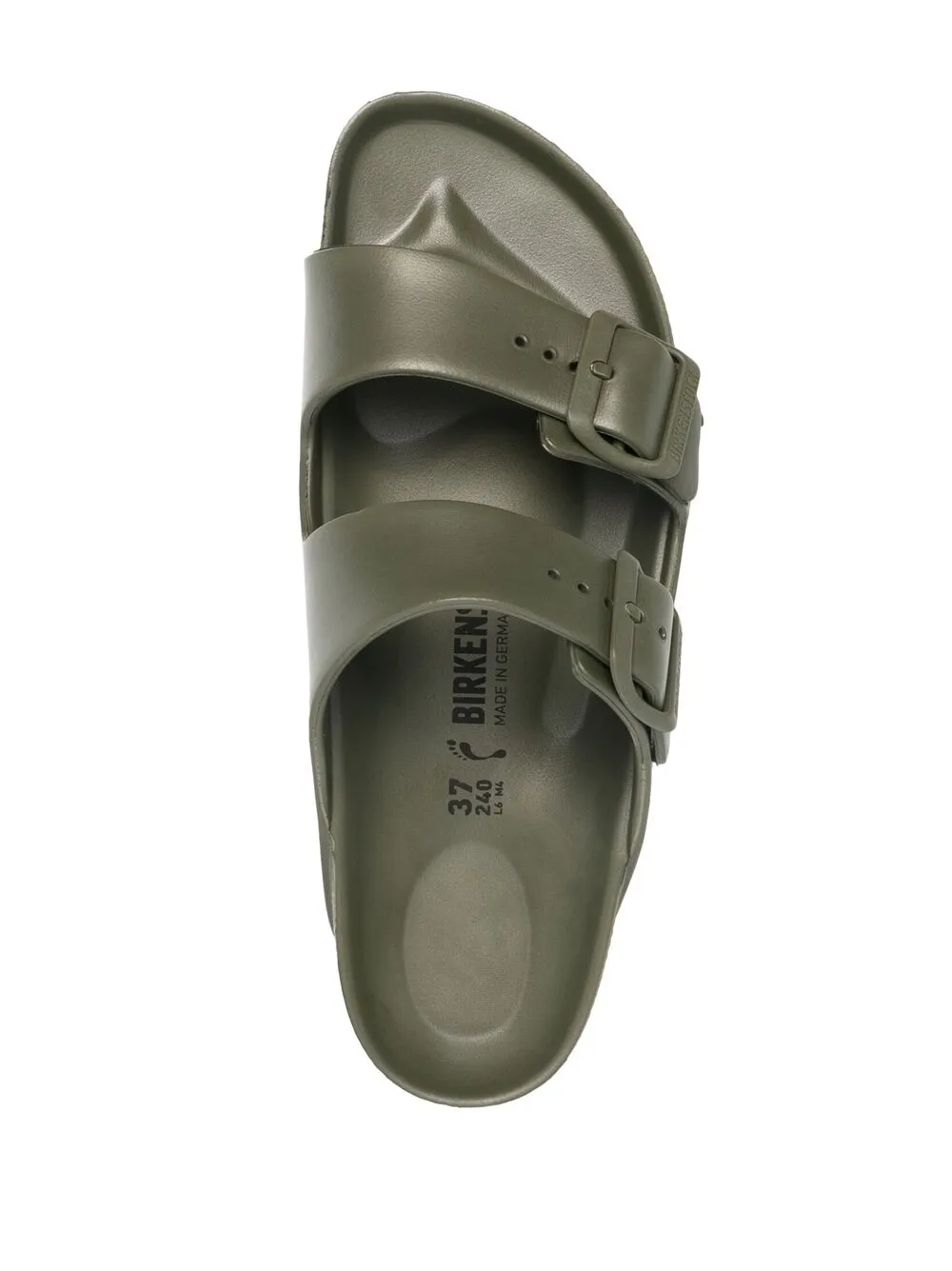 Сандалии Eva из искусственной кожи BIRKENSTOCK, зеленый — фото 4