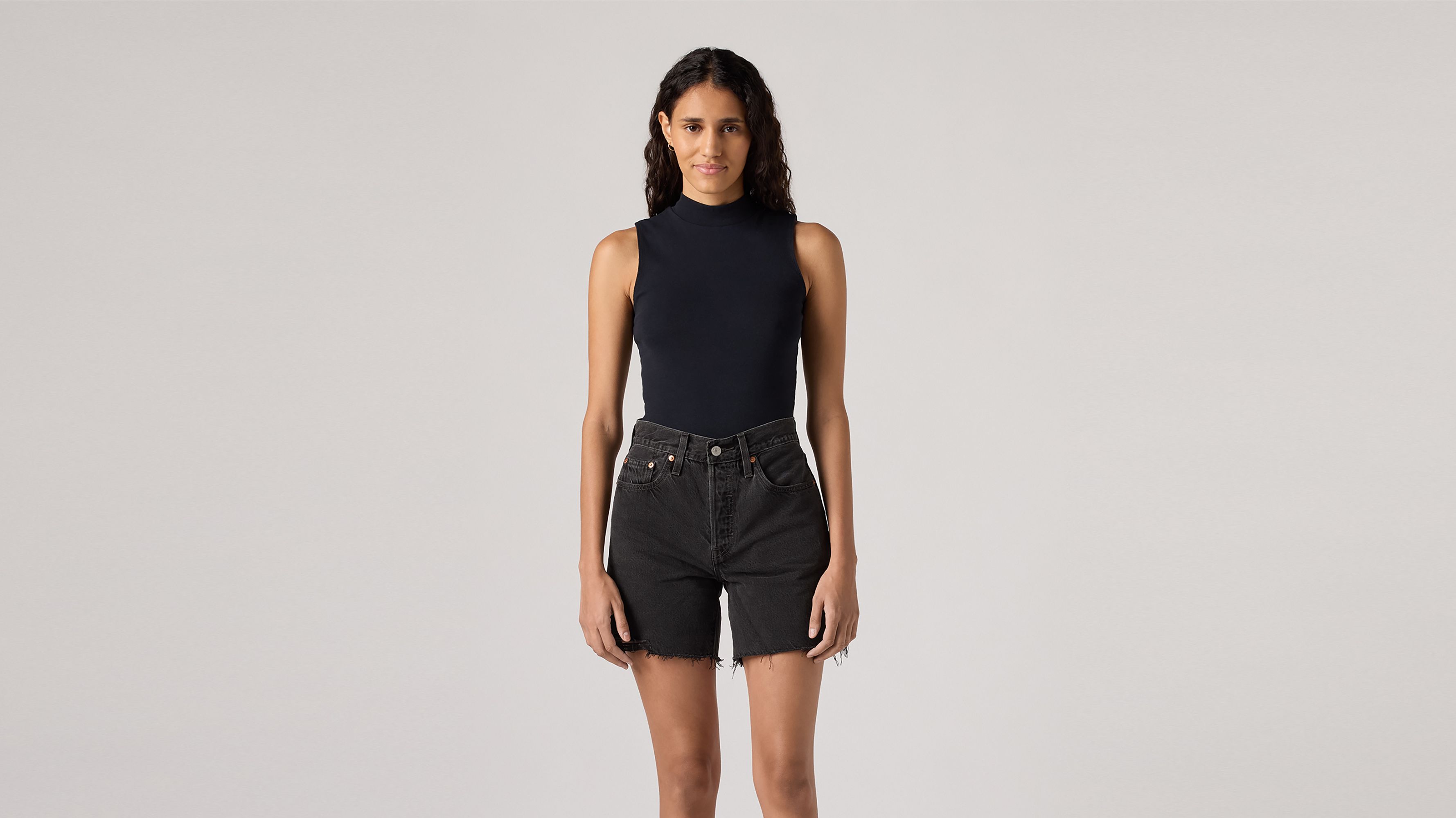 

Легкая майка Levi's, цвет Anthracite Night - Black