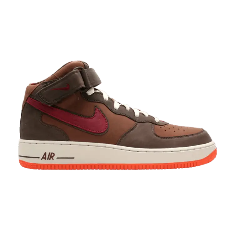 

Кроссовки Nike Air Force 1 Mid Premium, коричневый