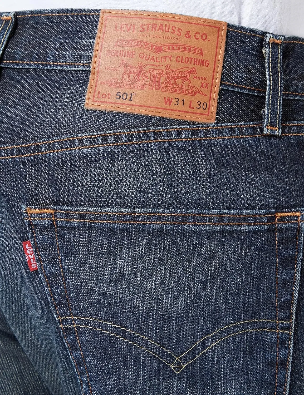 Джинсы Levi's 501 Original Fit, 18 Months Green — фото 4