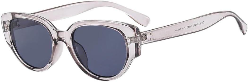 

Роскошные солнцезащитные очки «кошачий глаз» с заклепками для мужчин и женщин, для активного отдыха и путешествий, с защитой от УФ-излучения UV400, модные очки VVTWSSW, Gray Gray